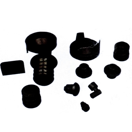 Miscellaneous pieces of rubber